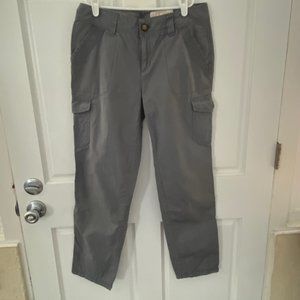 Eddie Bauer cargo pants, gray, 4